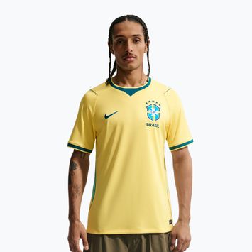Pánsky futbalový dres Nike Brazil 2026 Stadium Home Soccer Replica canary/light mint/geode teal
