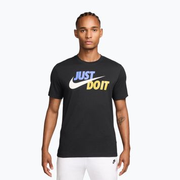 Pánske tričko Nike Sportswear JDI black/sapphire/sail/saffron quartz