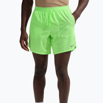 Pánske šortky Nike Stride Dri-Fit Brief-Lined 7" lime blast