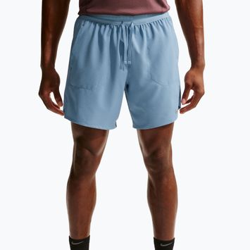 Pánske bežecké šortky Nike Stride Dri-Fit 2in1 7" work blue