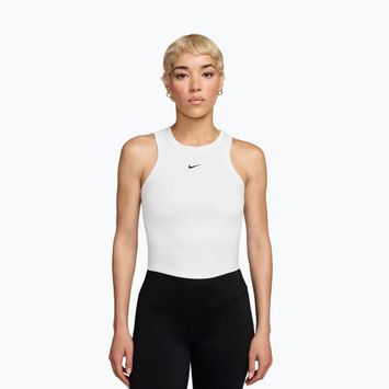 Dámske tričko Nike One Fitted Dri-Fit Cropped Tank thunder white/black