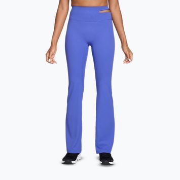 Dámske tréningové nohavice Nike Zenvy High-Waisted Flared sapphire/white