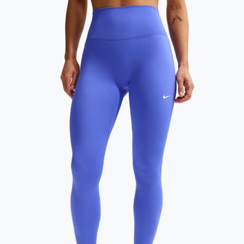 Dámske legíny Nike One Seamless Front High-Waisted sapphire/white