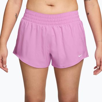 Dámske šortky Nike One Dri-Fit 3" light magenta/white