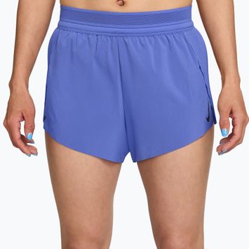 Dámske bežecké šortky Nike AeroSwift Dri-Fit ADV Mid-Rise 3" sapphire/black/white/black
