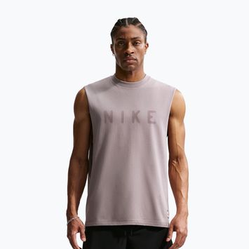 Pánske tréningové tričko Nike Athletic Club Dri-Fit light violet ore/light violet ore