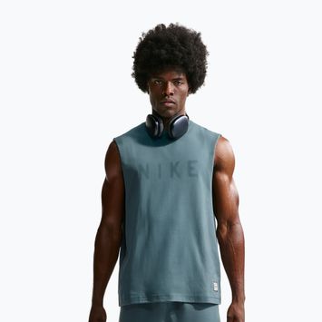 Pánske tréningové tričko Nike Athletic Club Dri-Fit mineral slate/mineral slate