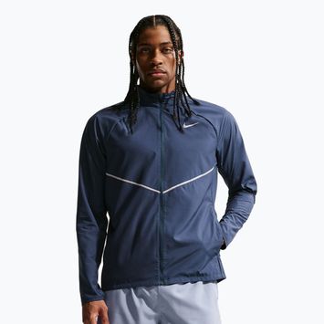 Pánska bežecká bunda Nike Miler Repel UV midnight navy