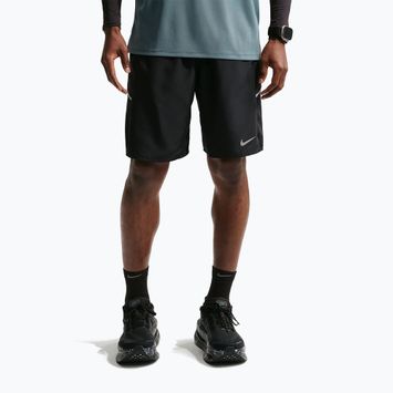 Pánske bežecké šortky Nike Miler Dri-Fit 9" black/black