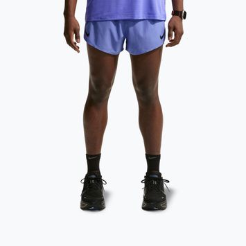 Pánske bežecké šortky Nike AeroSwift Dri-Fit ADV 4" sapphire/black