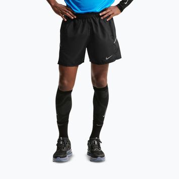 Pánske šortky Nike Miler Dri-Fit Brief Lined 5" black/black