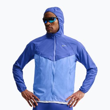 Pánska bežecká bunda Nike Stride Repel UV lapis/royal pulse