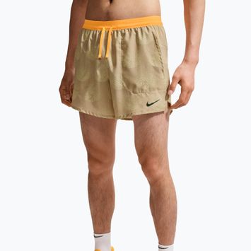Pánske bežecké šortky Nike Stride Dri-Fit Brief Lined 5" linen