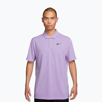 Pánske tenisové tričko Nike Court Dri-Fit Polo Solid violet mist/black