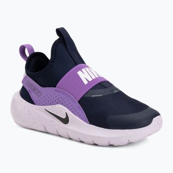 Detské topánky Nike Flex Runner 4 blackened blue/bright violet/black