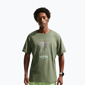 Pánske bežecké tričko Nike Dri-Fit Running silver sage