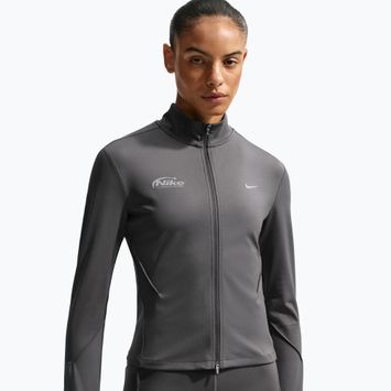 Dámska bežecká mikina Nike Swift Dri-Fit Full Zip Mid-Layer medium ash