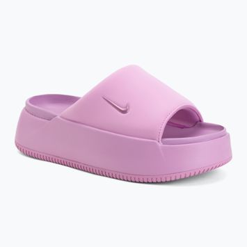 Dámske šľapky Nike Calm Elevation light magenta