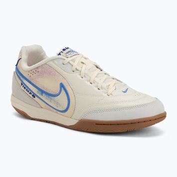 Pánske kopačky Nike Tiempo Streetgato PRM IC coconut milk/gum med brown/blue crystal