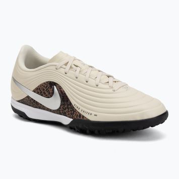 Pánske kopačky Nike United Tiempo Maestro Academy TF fossil/burgundy crush/metallic silver