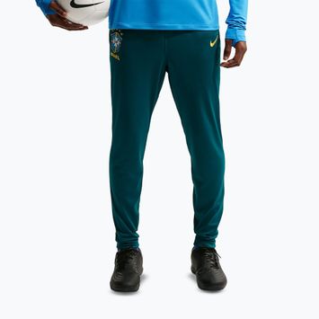 Pánske futbalové nohavice Nike Brazil Academy Pro Dri-Fit geode teal/light mint/midwest gold