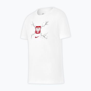 Detský futbalový dres Nike Graphic Poland biely