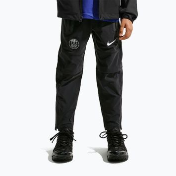 Detské futbalové nohavice Nike Paris Saint-Germain Tech Tech Woven black/white