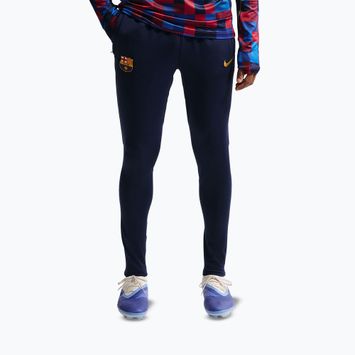 Pánske futbalové nohavice Nike FC Barcelona Strike Dri-Fit blackened blue/noble red/yellow