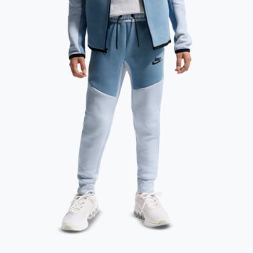 Detské nohavice Nike Sportswear Tech Fleece hydrogen blue/work blue/black/black