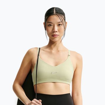 Fitness podprsenka Nike Indy Padded Gloss olive aura