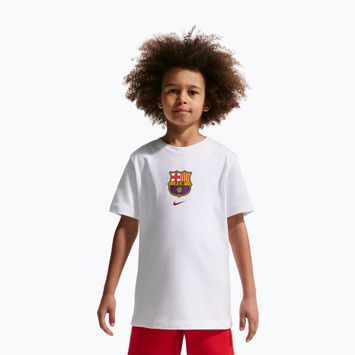 Detské tričko Nike FC Barcelona Soccer white