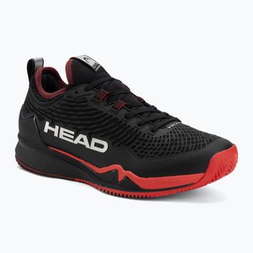 Pánske tenisové topánky HEAD Endure Pro Clay black/red