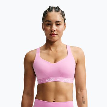 Fitness podprsenka Nike Indy High Support pink rise