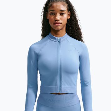 Dámska tréningová mikina Nike Pro Seamless work blue