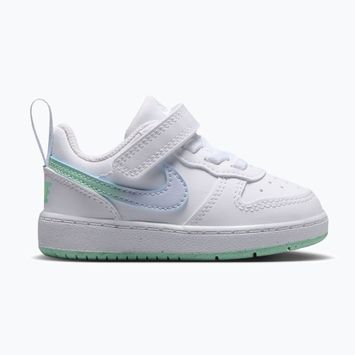 Detské topánky Nike Court Borough Low white/football grey/arctic green