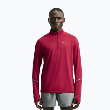 Pánska bežecká mikina Nike Miler Dri-Fit UV 1/2 Zip tough red