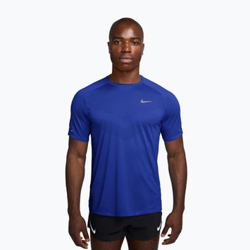 Pánske bežecké tričko Nike Stride hyper royal