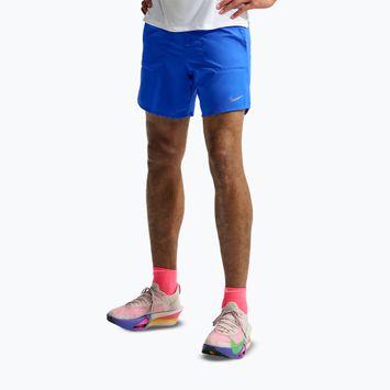 Pánske bežecké šortky Nike Stride Dri-Fit 2in1 7" hyper royal