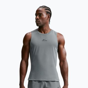 Pánske tréningové tričko Nike Pro smoke grey/black