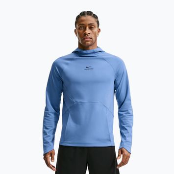 Pánska tréningová mikina Nike Pro Indigo Storm/Black