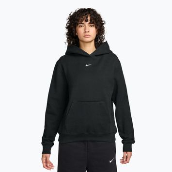 Dámska mikina Nike Studio Fleece total black/sail