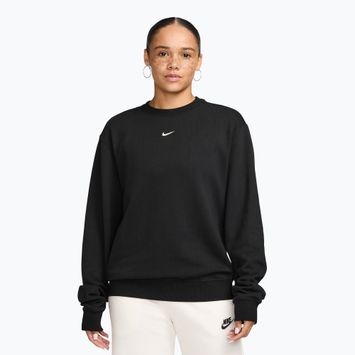 Dámska mikina Nike Studio Fleece Lightweight total black/sail