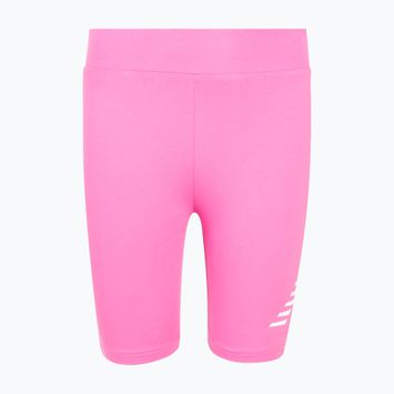 Detské šortky New Balance Stacked Logo Cycle pink satin