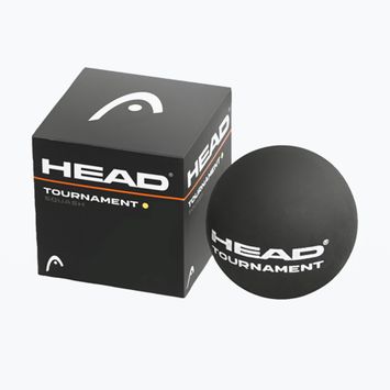 HEAD sq Turnajová loptička na squash čierna 287326