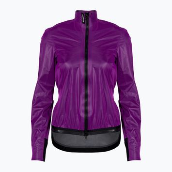 Dámska cyklistická bunda ASSOS Dyora RS Rain purple 12.32.372.4B