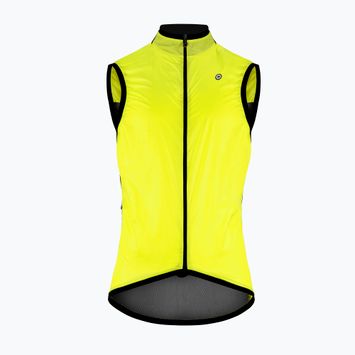 Pánska cyklistická vesta ASSOS Mille GT C2 Wind optic yellow