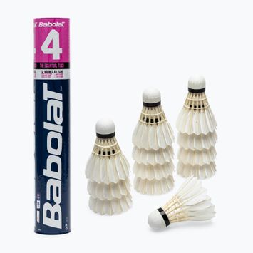 Babolat bedmintonové raketky 4 12 ks. (78) biela 133907