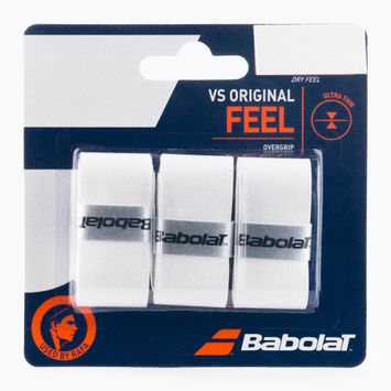 Obal na tenisovú raketu Babolat VS Original 3 ks biely 653040
