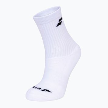 Ponožky Babolat 3 páry biela/biela