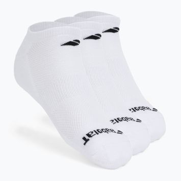 Babolat Invisible tenisové ponožky 3 páry biele 5UA1461